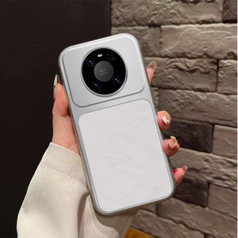 High Quality Soft Phone Case for Huawei Mate 40 Pro 40E Mate40 40Pro 5G Faux Lambskin Silicone Shockproof Back Cover Accessories