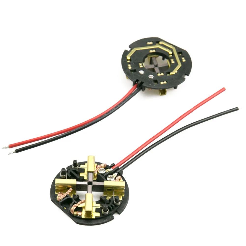 Set of 2 Carbon Brushes for Replacement In 260220 and 265020 Drills Works with C18ID Driver Enhanced Performance Features