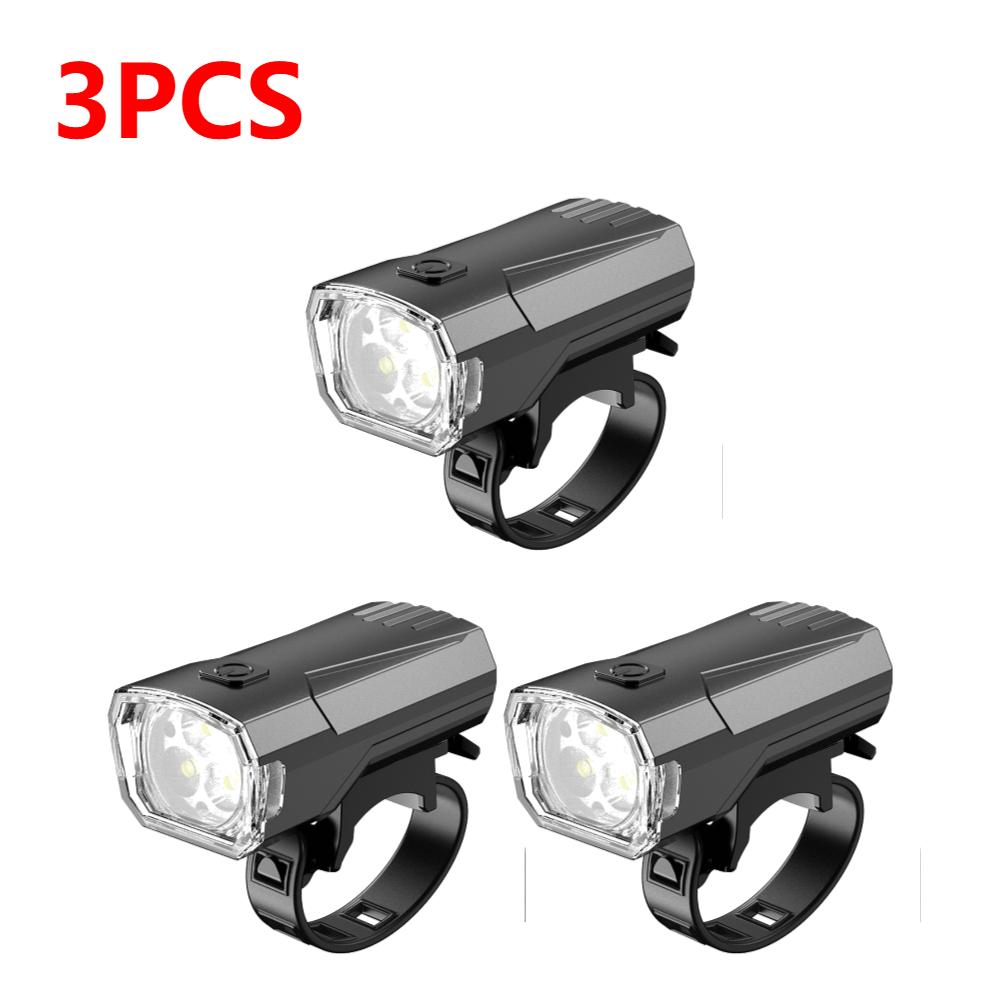 Bicycle Front Light Super Bright LED Bicycle Light Safety Bike Flashlight USB Rechargeable Bicycle Headlight Bicycle Accessories