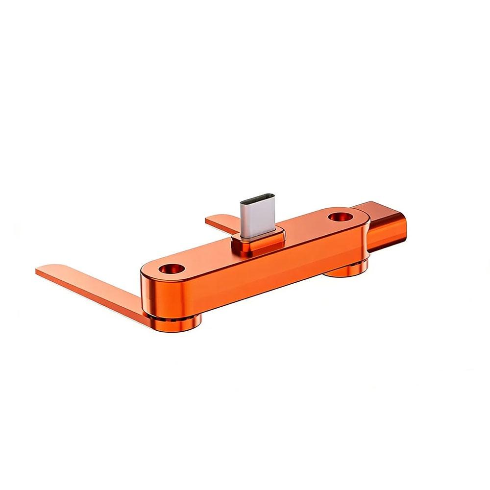 Portable 360° Rotating Super-fast Charging Bracket Detachable Foldable Data Cable Converter Cable Stand