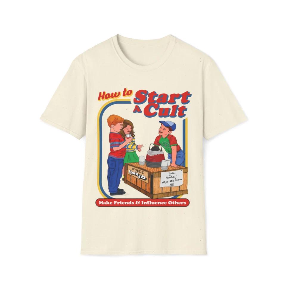 How To Start A Cult Unisex Softstyle T-Shirt S