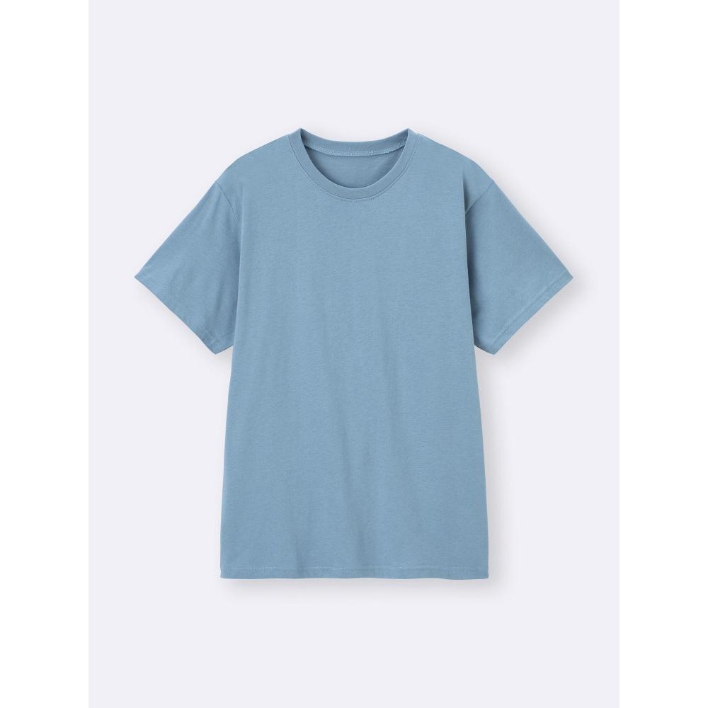 Gu By Uniqlo Cotton Color Crew Neck T+os