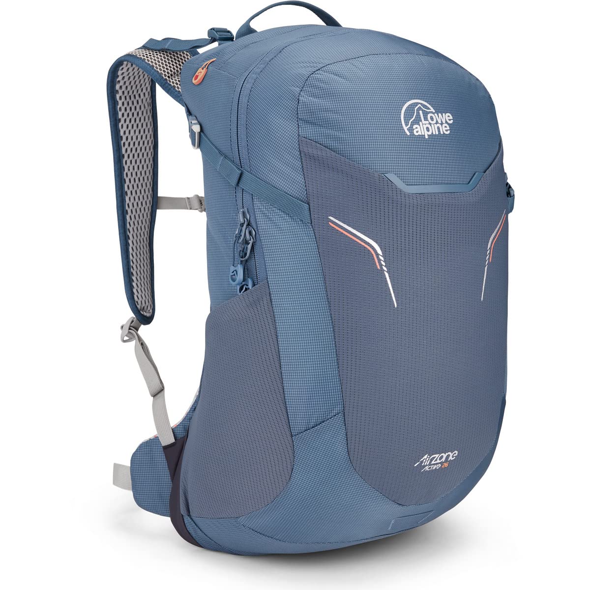 

Lowe Alpine AirZone Active Backpack for Day Hiking and Orion Airzone Active 26 Liter Outdoors, Blue, M,