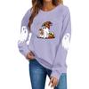 Women's Halloween Fashion Casual Pullover Hoodie