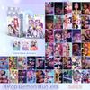 50 Stück Film K-Pop Dämonenjäger Anime Laserkarte Cartoon Mädchengruppe Merchandise HD Lomo Postkarte Fans Sammlung Fotos Geschenk