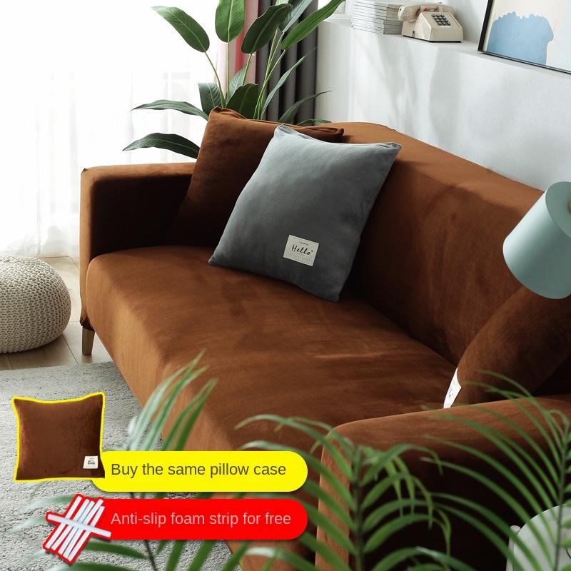 Elastic All-inclusive Sofa Cover Cover Thickened Winter General Imperial Concubine Type Combination Imperial Concubine Sofa Cover Cloth Towel Pad