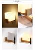 Nordic Solid Wood LED Wall Lamp for Bedroom, Hotel, Stairwell, Corridor