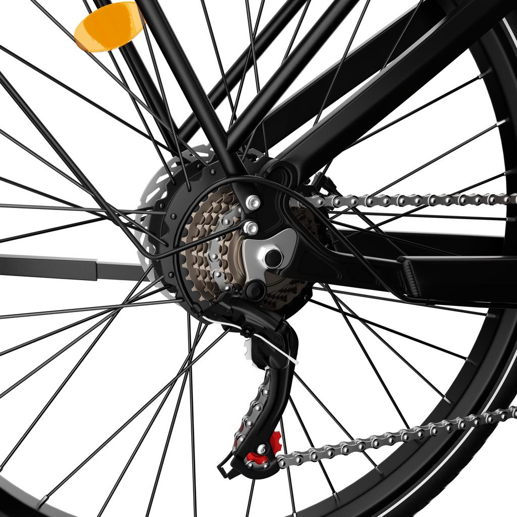E-BYCCO V1 Electric Bicycle 36V 15.6Ah Battery, 250W Motor, 25 Km/h, 28×1.5 Inch Tires, Regulatory Compliant Commuter E-Bike