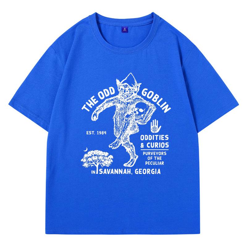 Unusual Occult Funny Meme T Shirt Men’s Women’s Cool Vintage Goblin Mode T-shirt Oversized Short Sleeves in Summer Cotton Tees