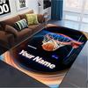 Name Custom Basketball Art Carpet Rug for Living Room Bedroom Home Sofa Decoration,Kids play Non-slip Floor Mat