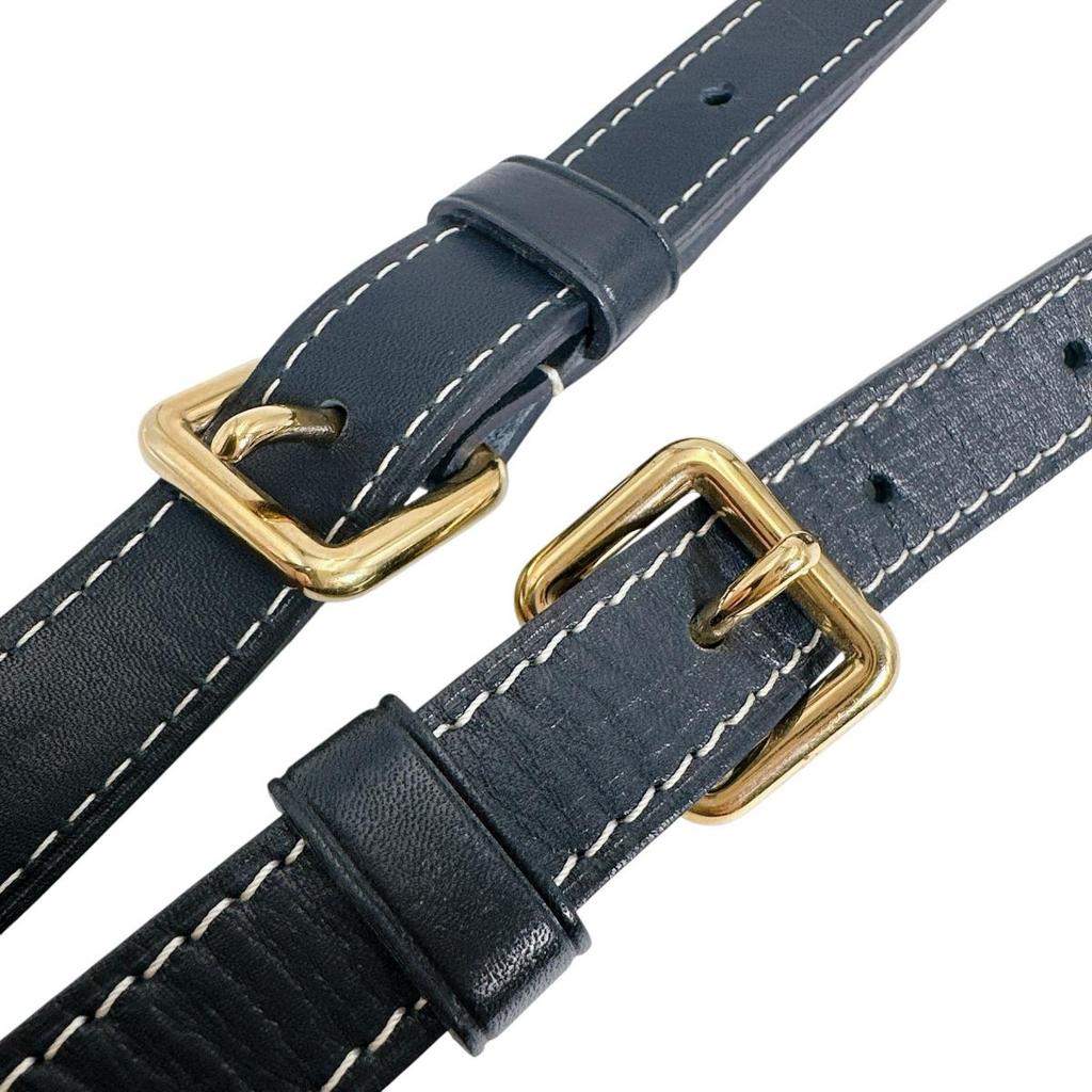 Louis Vuitton Variable For Idylle Elegy Shoulder Strap Calfskin Black M56696 Used