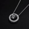 New 925 Silver Necklace Pendant Beautiful Vintage For Women man Fashion Clavicle Chain Wedding Jewelry Party Gifts