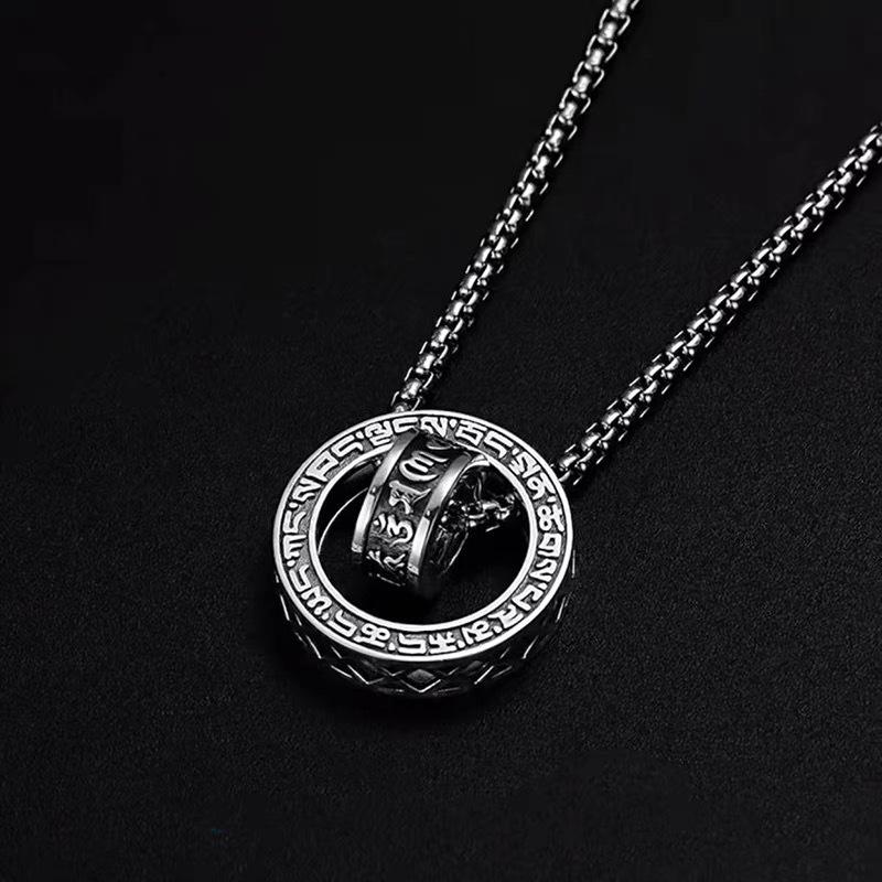 New 925 Silver Necklace Pendant Beautiful Vintage For Women man Fashion Clavicle Chain Wedding Jewelry Party Gifts