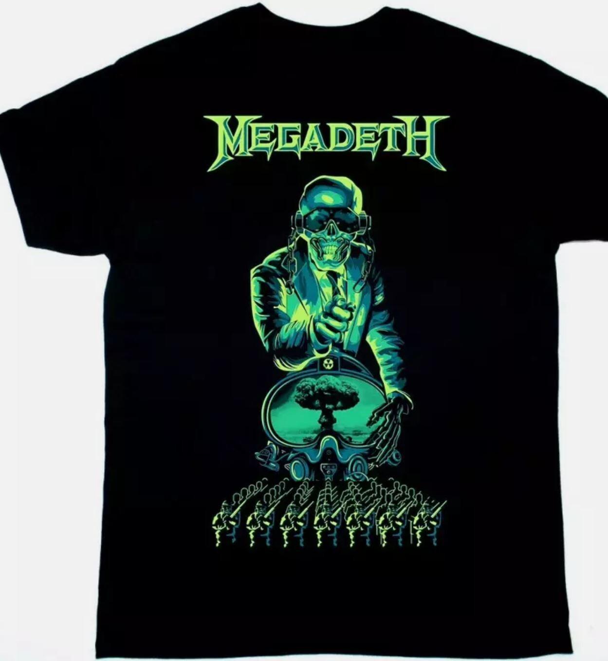 

НОВЫЙ Тур Megadeth Коллекция Группа Подарок Для Поклонника от S до 4XL Футболка L