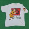 Vintage Adventure of Tintin American Graphic Tee