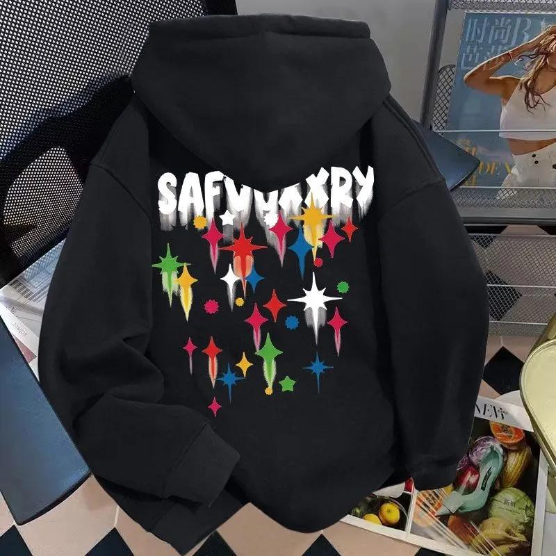 

The latest trendy hooded sweatshirt for both men and women in autumn and winter 2025 is a niche and casual top 3XL