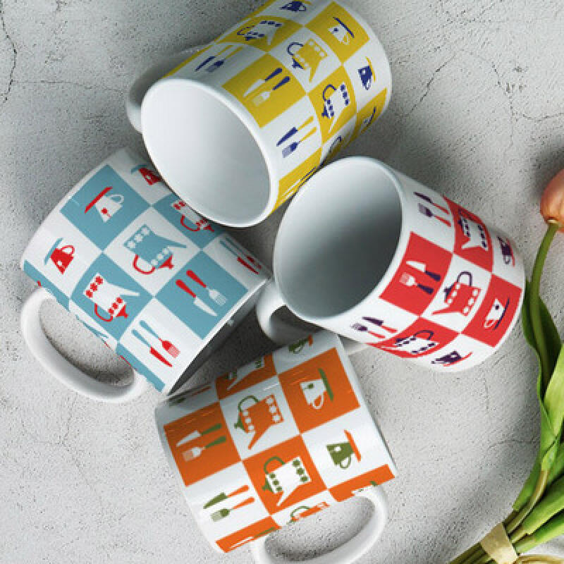 ie001-Design Mug 4p-Nordic Kitchen