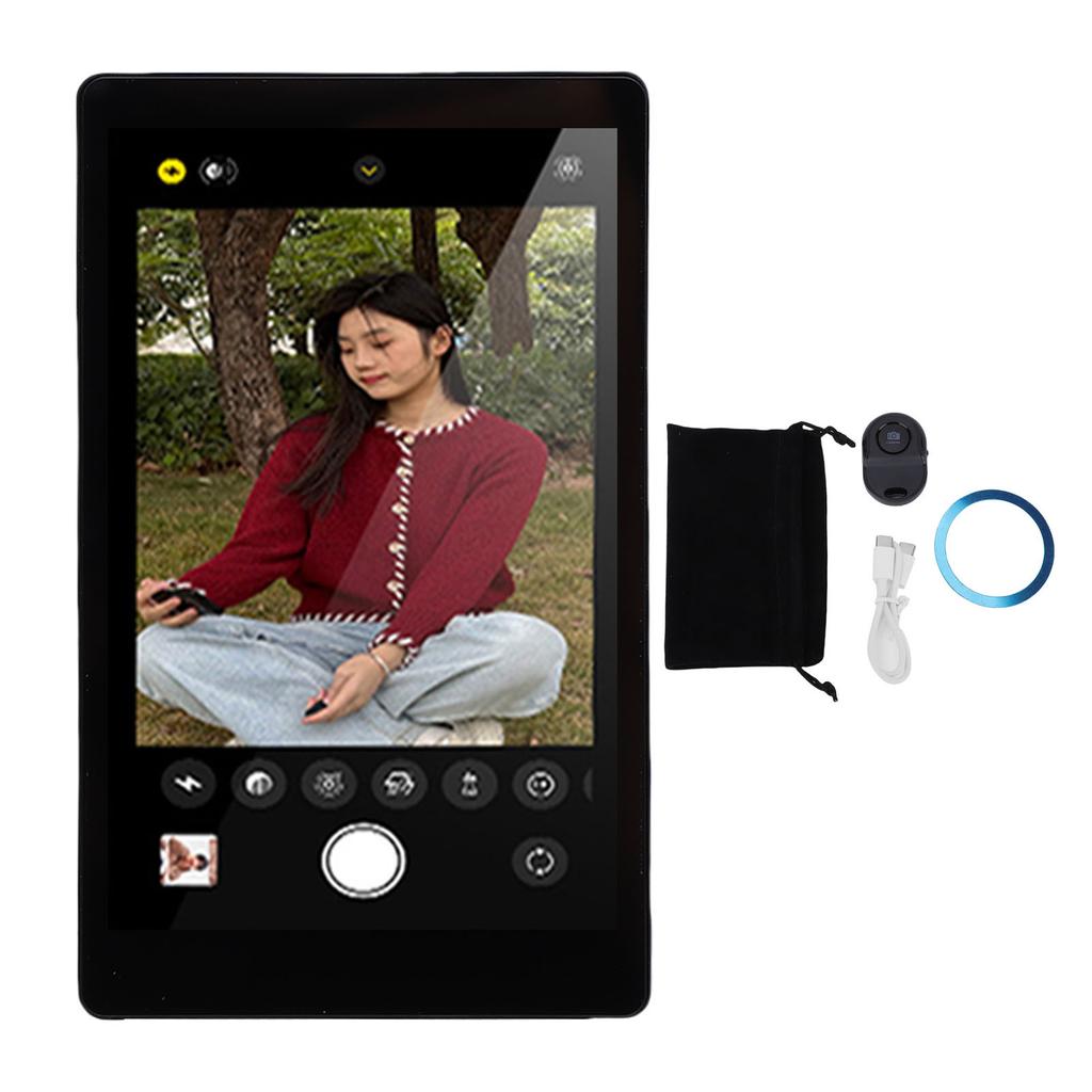 3.97inch Magnetic Phone Selfie Screen Wireless Screen Mirroring Back Camera Selfie Screen with Remote Control for IOS