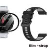Fashion Silicone 22mm Watchband For Garmin Forerunner 265 Strap Smart Wristband For Garmin Forerunner 255 Band Bracelet +Film