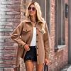Women's Fashion Short Jacket Casual Windbreaker Jacket
