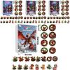 Christmas Countdown Advent Calendar With Santa Claus Dragon Acrylic Ornaments For Holiday Decor
