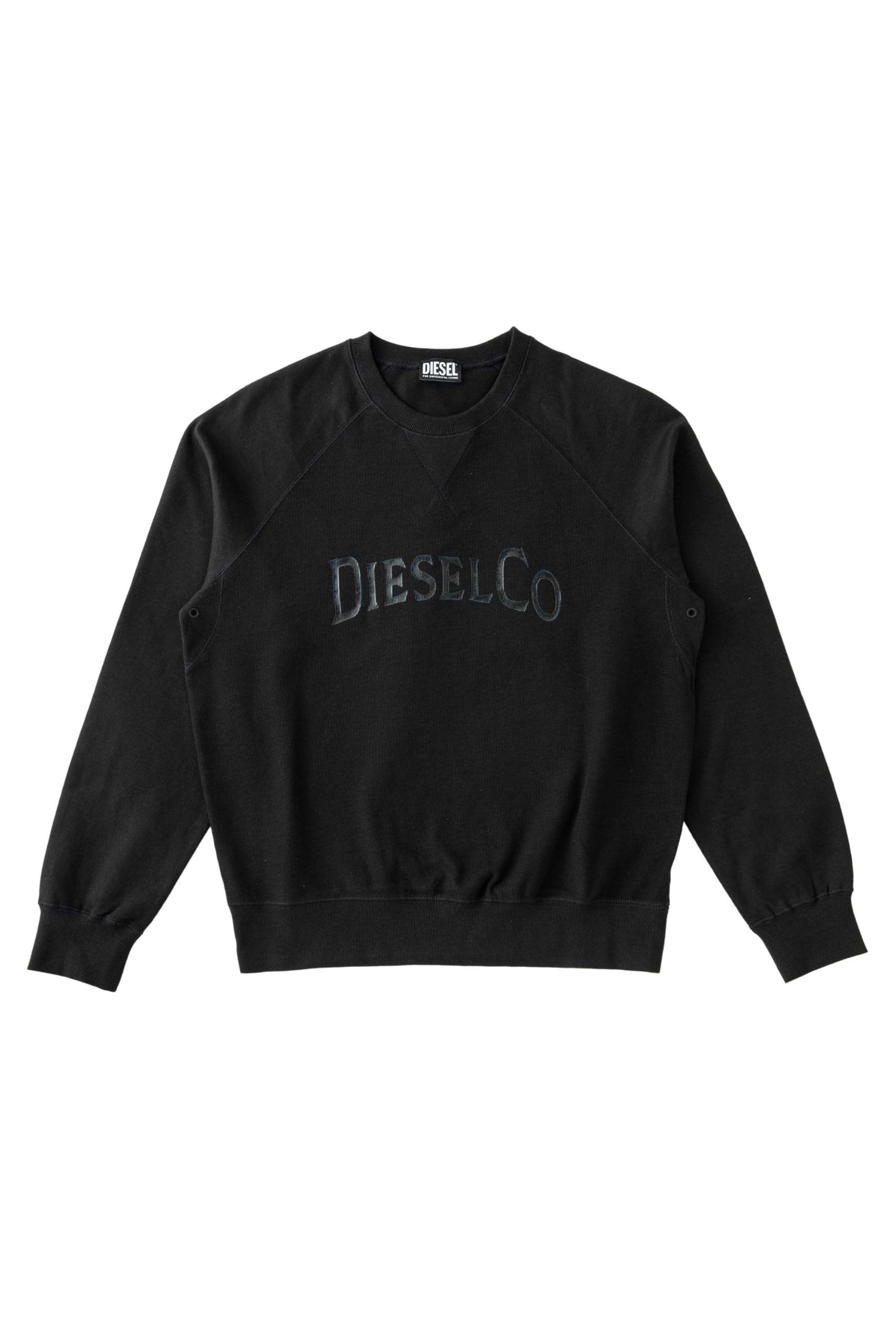 

Sweatshirt A17651RDCCI 900 Black L [Diesel] Men s S-RAGLAN-WAF