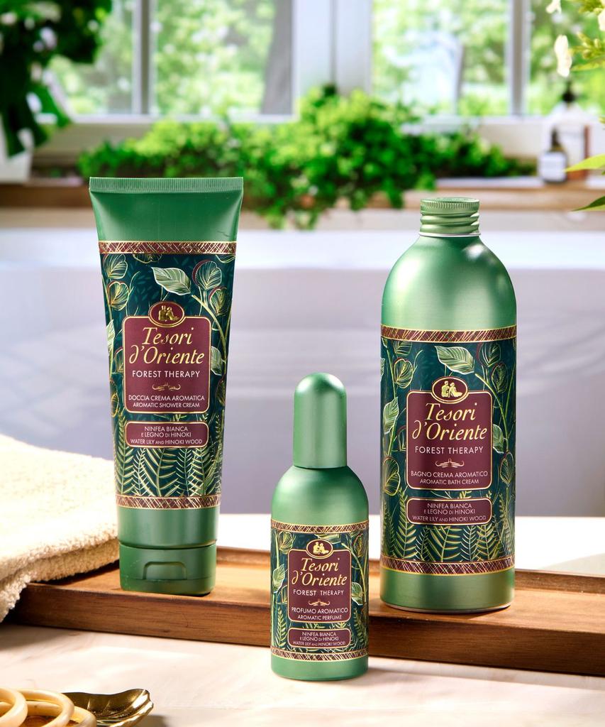 Forest Therapy Bath Cream Body Wash 500ml [Free Pump Included]