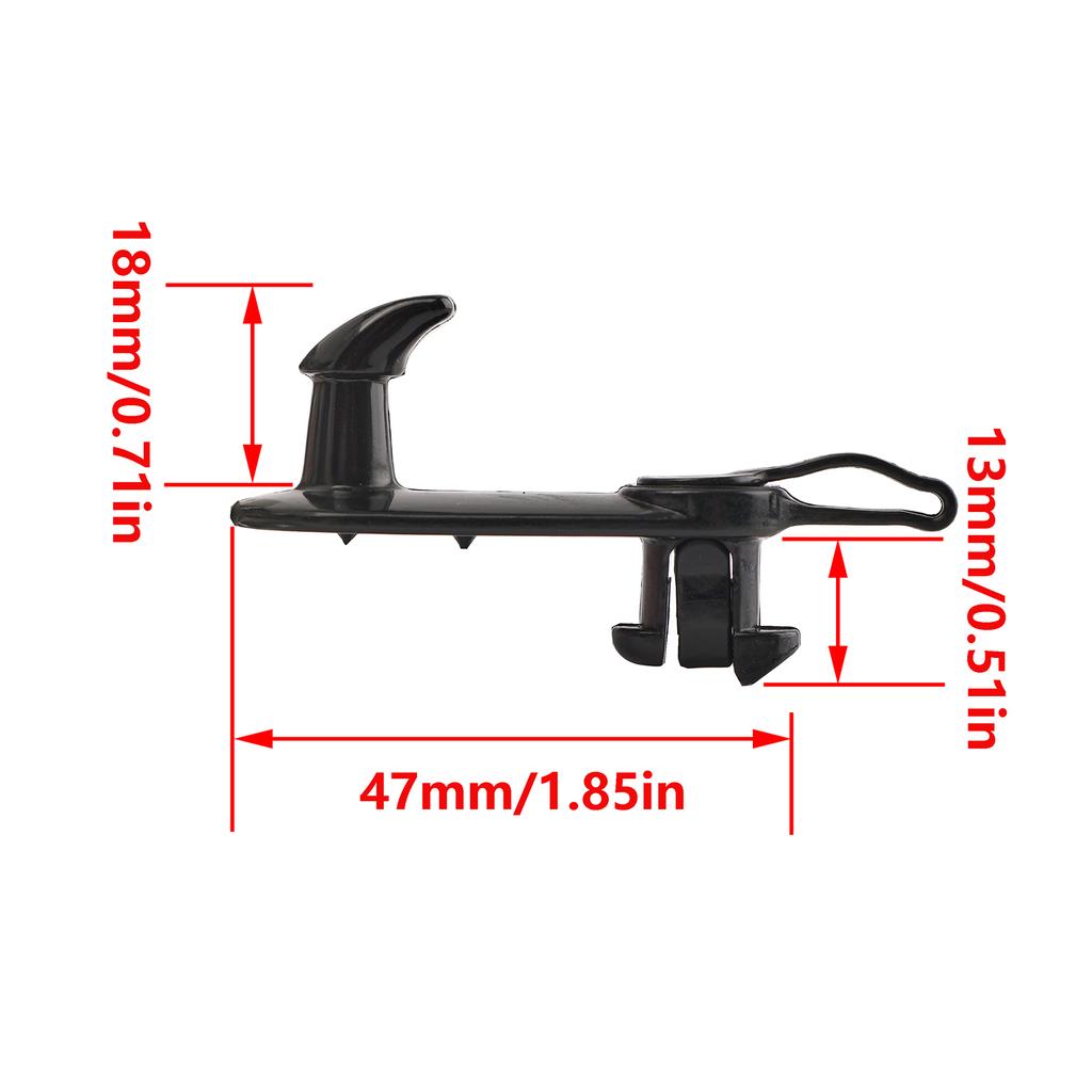For Toyota Avalon Camry Corolla Sequoia Sienna Solara Tacoma Tundra Venza Yaris Bil Gulvmatteklemmer Teppeholder Holder