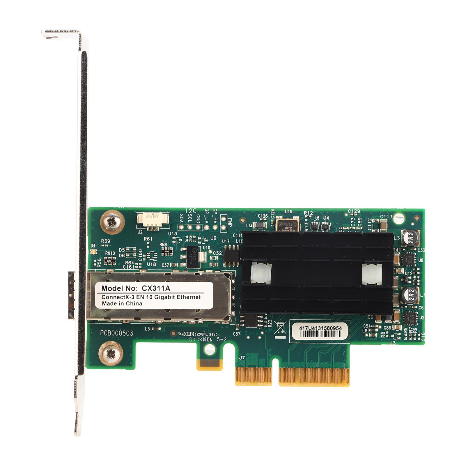 

Мережева карта для Mellanox CX311AXCAT 10G SinglePort для серверів, настільних ПК, адаптера зберігання даних