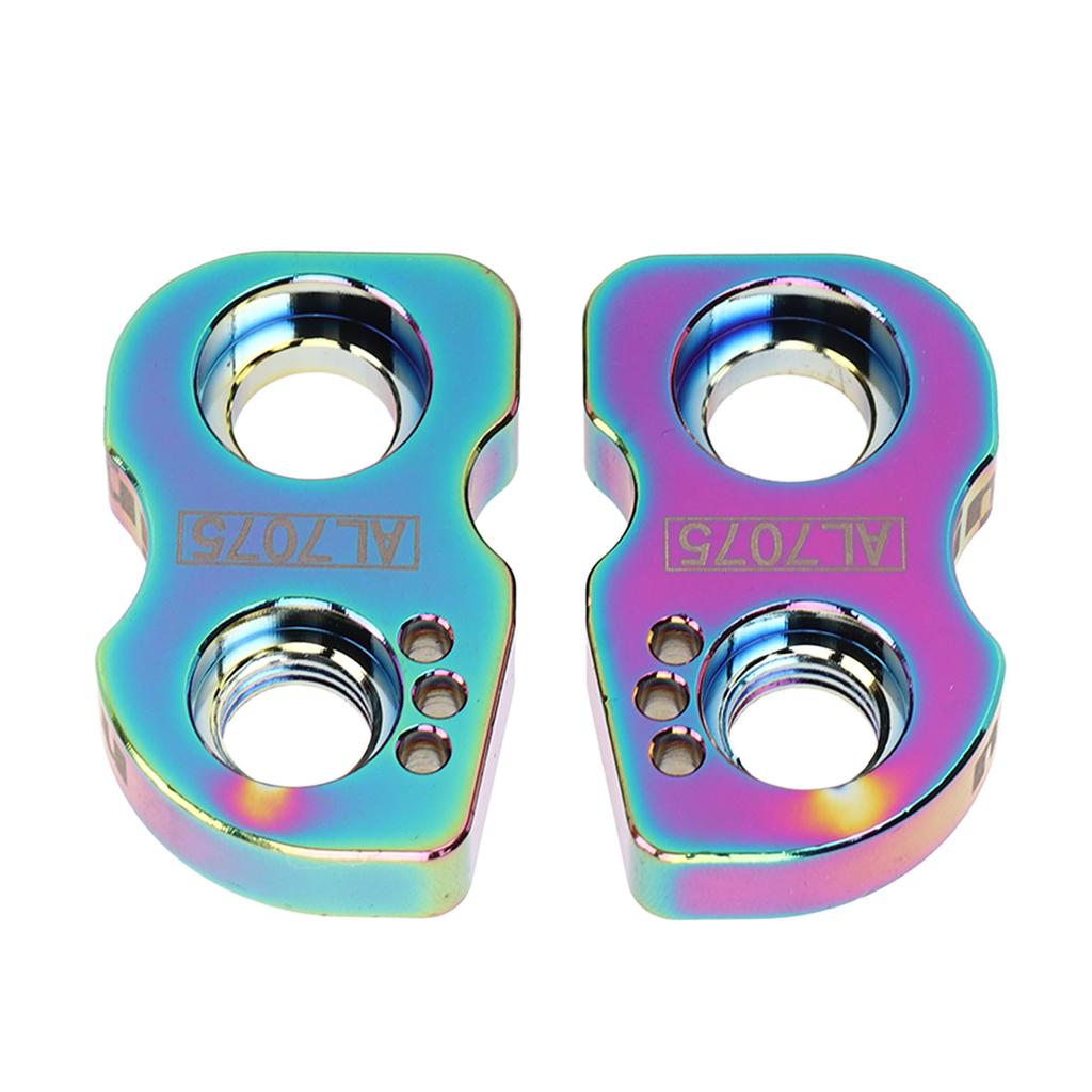 1 Pair Bike V Brake Extension Seat with Screws Set 14 to 16 16 to 18 406 to 451 Wheelset Bike V Brake Extend Converter