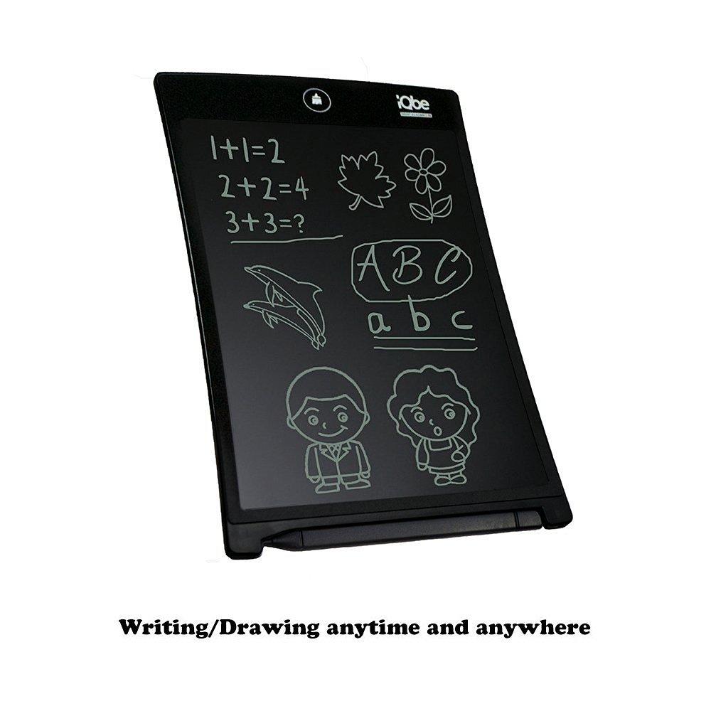 iQbe Electronic Memo Pad, Digital Paper, and Storage Pouch Set (LW03, Red)