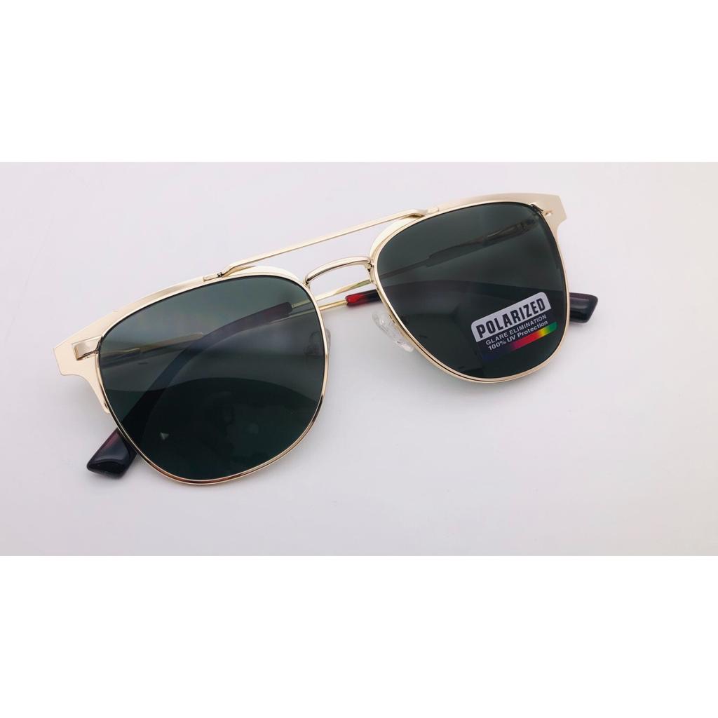 RSINC Unisex Polarized Sunglasses UV Protection Square Gold Brown AK-2783 C2 | O B0DKNWKRH3