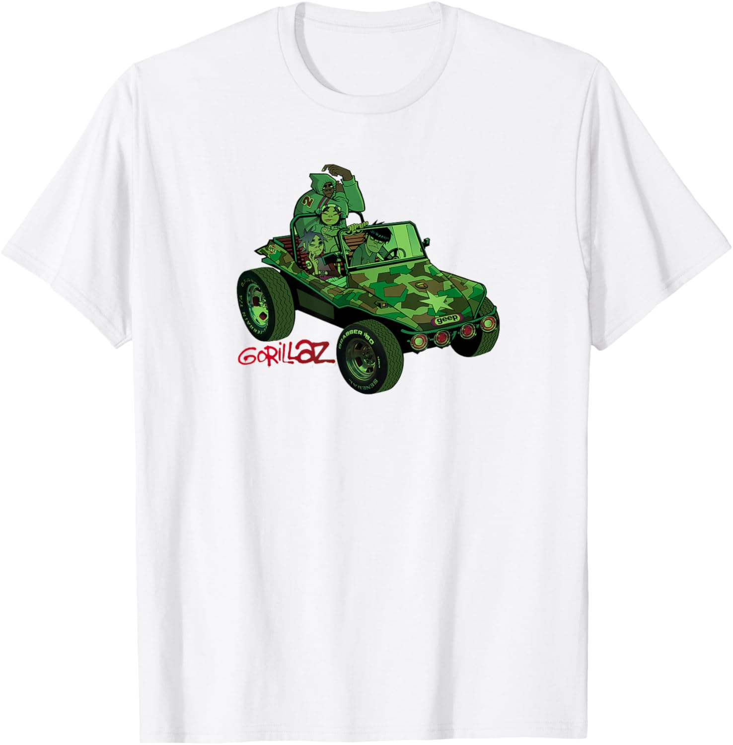 

Gorillaz Geep Logo TShirt Mens and Womens Cotton Summer Clothes Hip Hop Fashion Short Sleeve Tshirt Streetwear Fan Gifts S