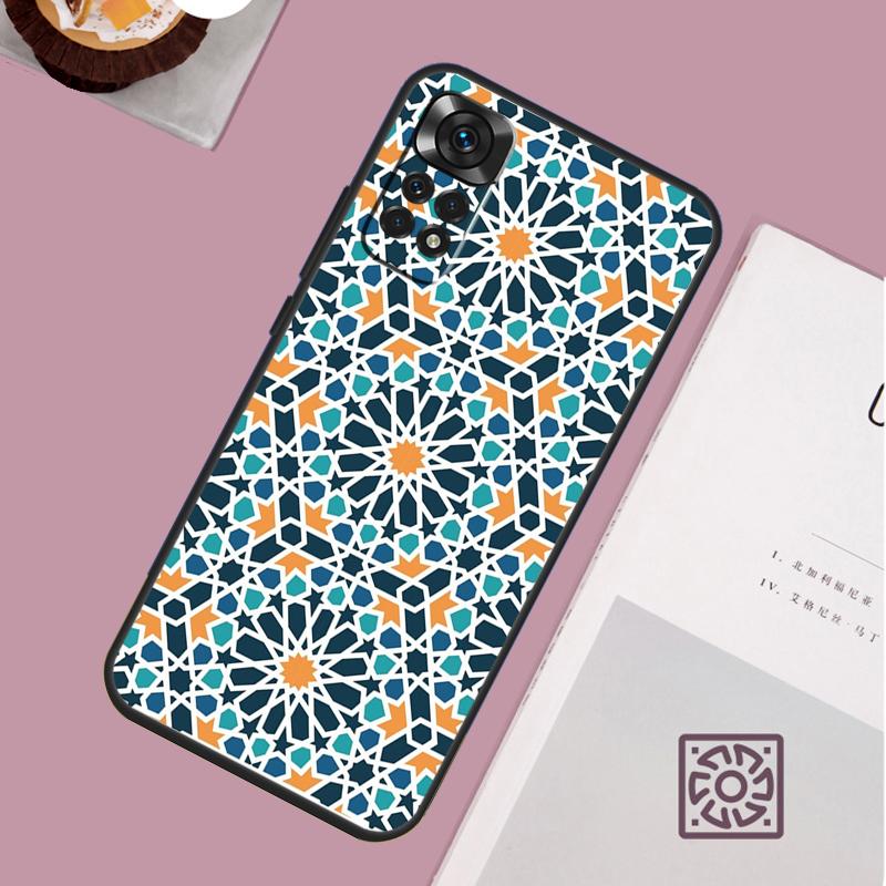 

Чехол в марокканском стиле для Xiaomi Redmi Note 14 12 11 10 13 15 Pro Plus Redmi 15C 15 13 10C 12C 13C 14C Redmi Note 12 4G