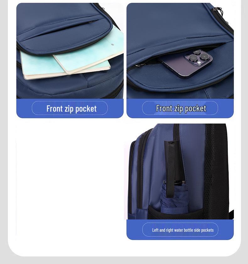 Multifunctional Water-Repellent Laptop Backpack: Casual, Business, and Travel-Ready