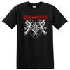 Rock Music Band Graphic T Shirt Heavy Metal Tee Distressed Style Design