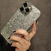 Luxury Bling Glitter Sequins Plating Soft Case For iPhone 17 Air 16 15 14 13 12 11 Pro Max Plus Lens Protective Shockproof Cover