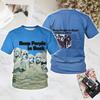 Popular Heavy Rock Metal Deep Purple Band 3D Printing T-shirt Girl And Boy Short Sleeve Tee Shirt Summer Fashion Hip Hop Kids Tops