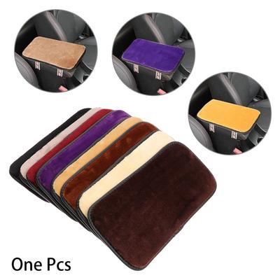 Protective  Soft  Seat Supports Cushion Case Console Box Mat Arm Rest  Pad  Car SUV Armrest Cover