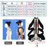 Women Men Back Straightener Hunchback Correction Spine Support Trainer Adjustable Back Brace Posture Corrector