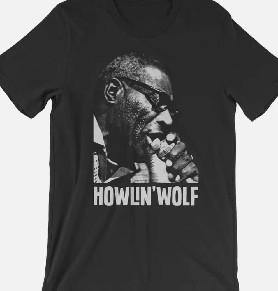 Retro He Lives 90S Howlin Wolf Shirt Vintage Black Unisex S-5XL Unisex T-Shirt XXL