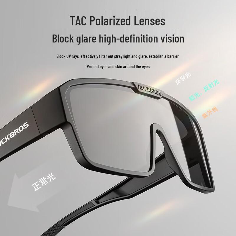 Rockbros Polarized Cycling Sunglasses with Myopia Insert