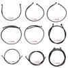 Motorcycle Brake Hose Flexible Oil Line Tube Universal Clutch Pipe Metal Rubber for Motorbike ATV Modification