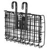 Folding Bike Basket Detachable Steel Wire Bike Handlebar Front Basket Bicycle Rear Rack Hanging Basket Cycle Cargo
