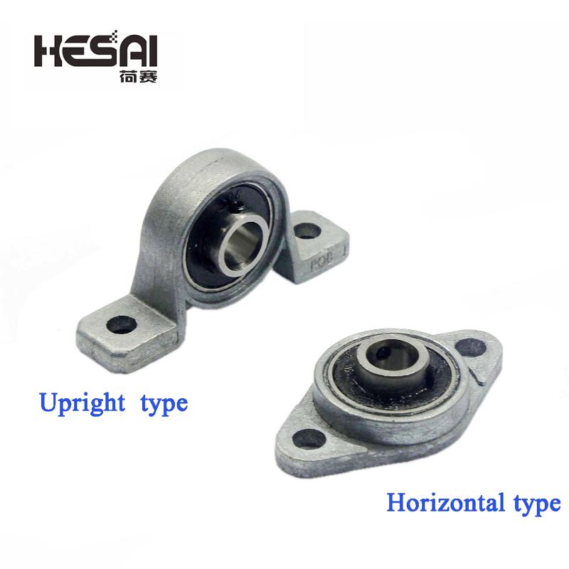 KFL08 Vertical Horizontal Zinc Alloy Mounted Bearing Mount Support Pillow Block Bearing For CNC Printer Parts