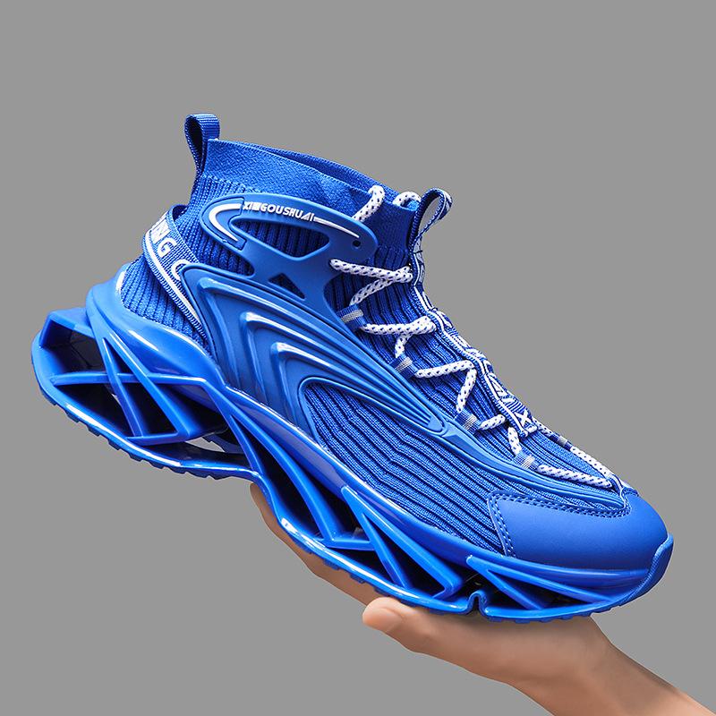 Blade shoes Flying woven sneakers Men's shoes Versatile fashion trendy shoes Mesh breathable casual shoes