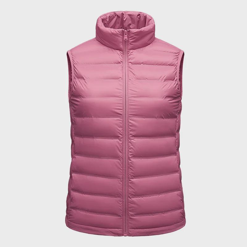 Vysoce kvalitní bezešvá lehká vesta s kachním peřím pro muže a ženy – Jaro/Podzim