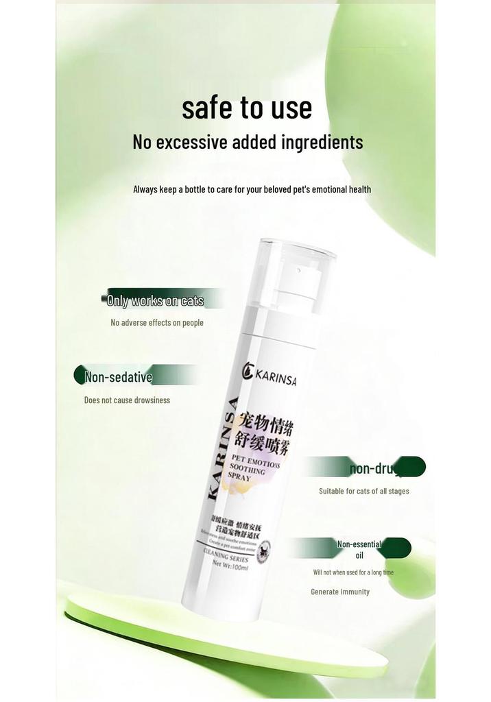 Forbidden Love Pet Calming Spray: Anti-Stress Solution for Cats