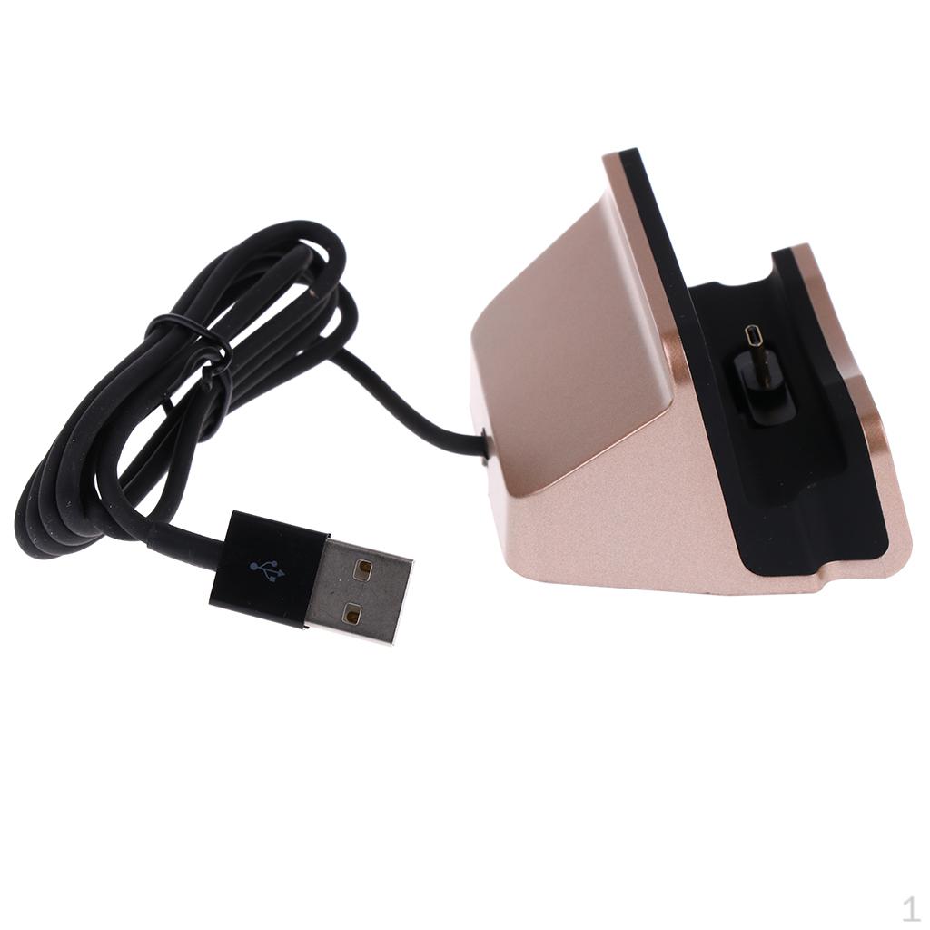

1 шт. USB-зарядная станция, синхронизация данных Micro для мобильных устройств золотой