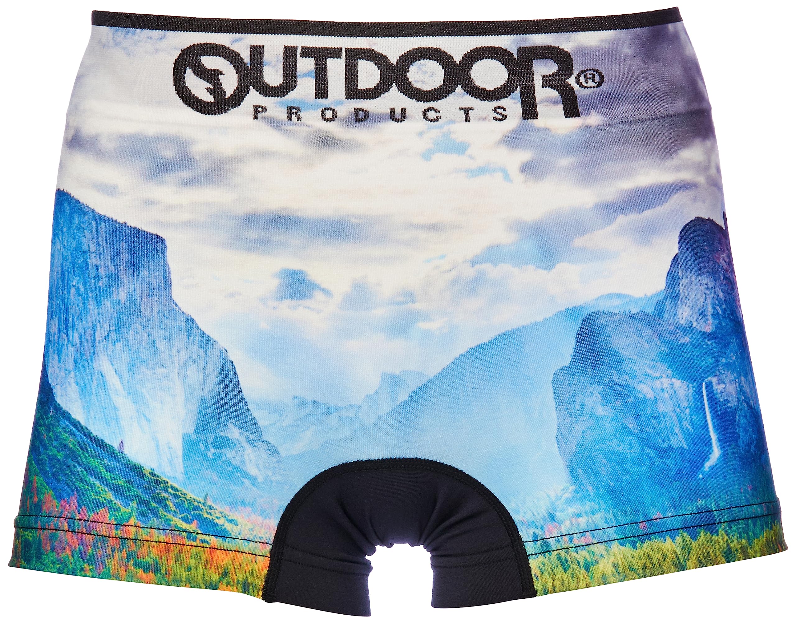 Мужские бесшовные боксеры Outdoor Products California, формованные, с дизайном Национального парка Йосемити
